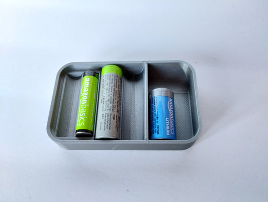 AA / AAA/ CR123A  Battery Altoid Insert