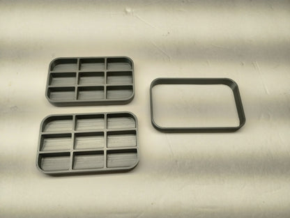 18 slot Stacked Altoid tin insert