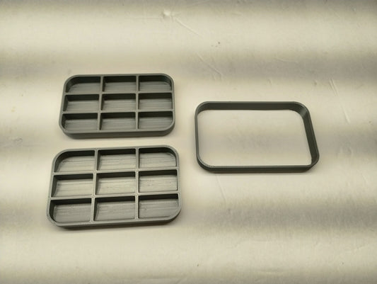 18 slot Stacked Altoid tin insert